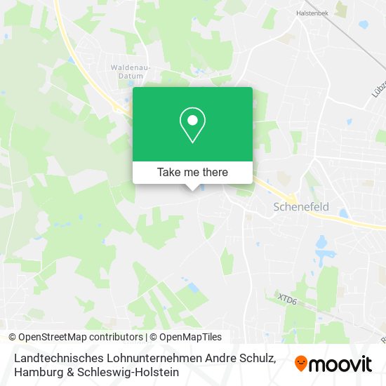 Landtechnisches Lohnunternehmen Andre Schulz map