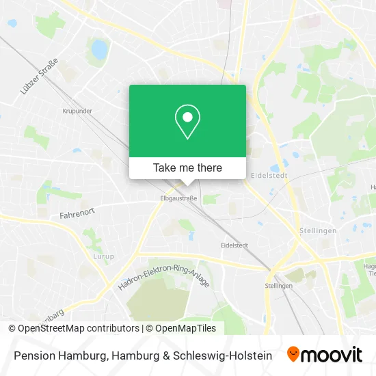 Карта Pension Hamburg