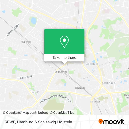 REWE map