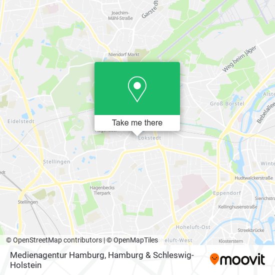 Medienagentur Hamburg map