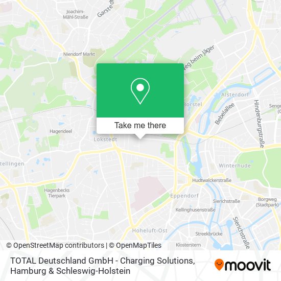 TOTAL Deutschland GmbH - Charging Solutions map