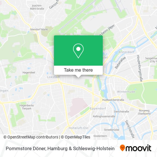 Pommstore Döner map