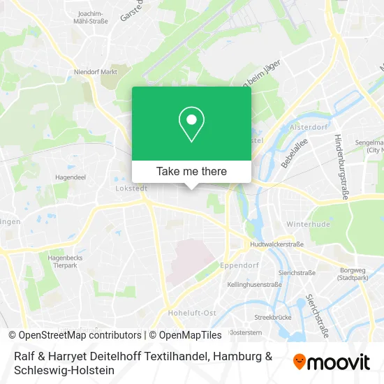 Карта Ralf & Harryet Deitelhoff Textilhandel