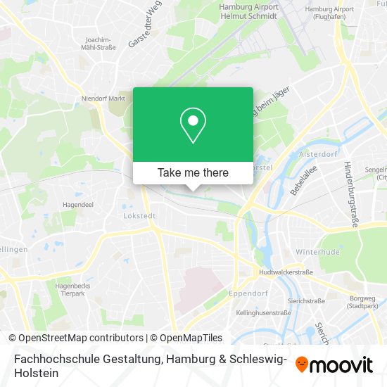 Fachhochschule Gestaltung map