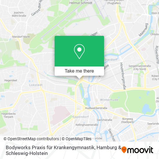 Bodyworks Praxis für Krankengymnastik map