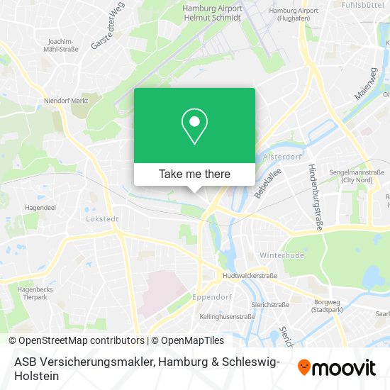 ASB Versicherungsmakler map