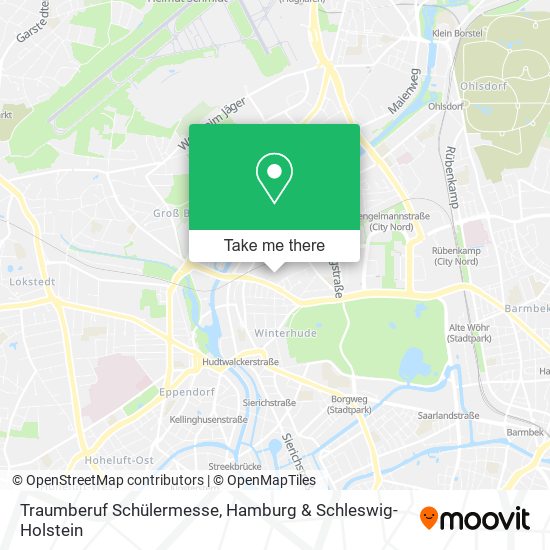 Traumberuf Schülermesse map