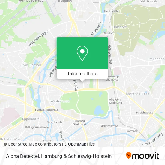 Карта Alpha Detektei