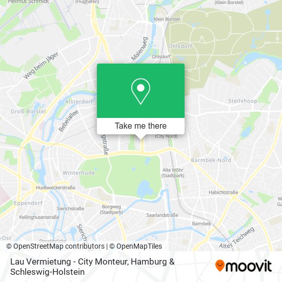 Lau Vermietung - City Monteur map
