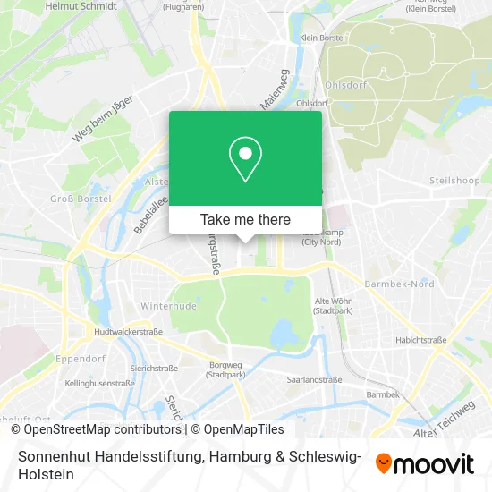 Карта Sonnenhut Handelsstiftung