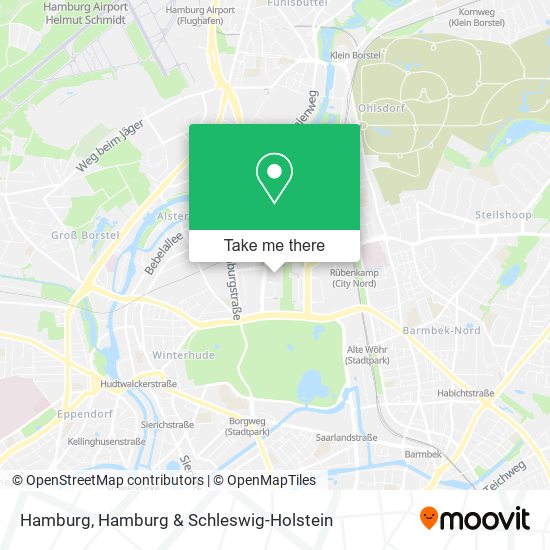 Hamburg map