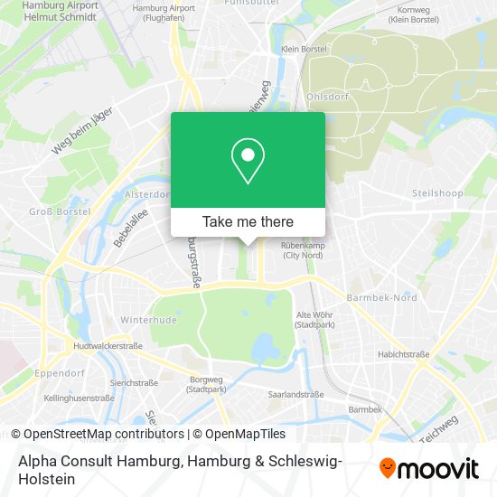 Alpha Consult Hamburg map