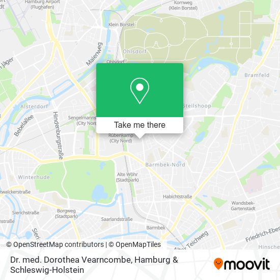 Dr. med. Dorothea Vearncombe map
