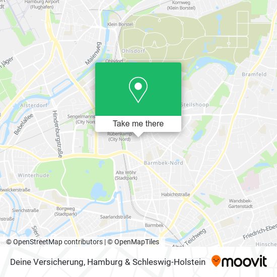Deine Versicherung map