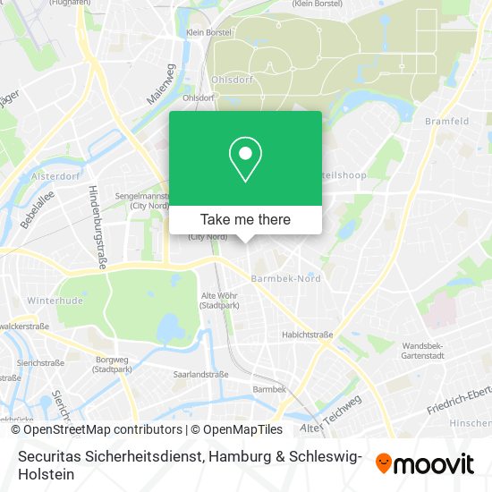 Securitas Sicherheitsdienst map