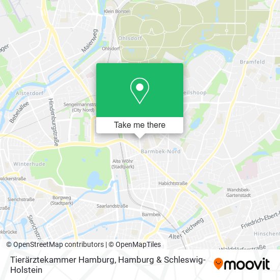 Tierärztekammer Hamburg map