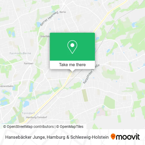 Карта Hansebäcker Junge