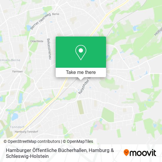 Hamburger Öffentliche Bücherhallen map
