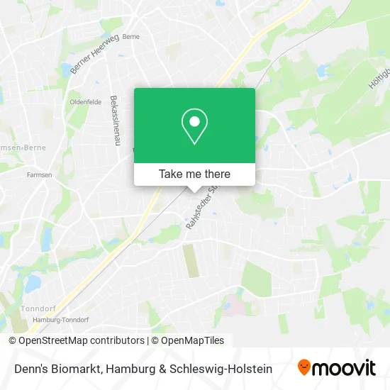 Карта Denn's Biomarkt