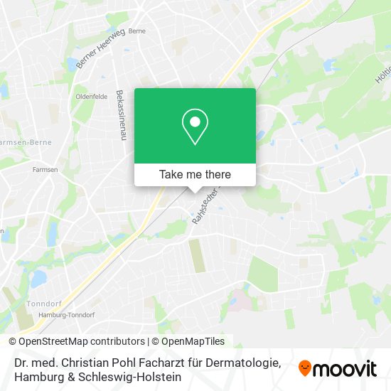 Dr. med. Christian Pohl Facharzt für Dermatologie map