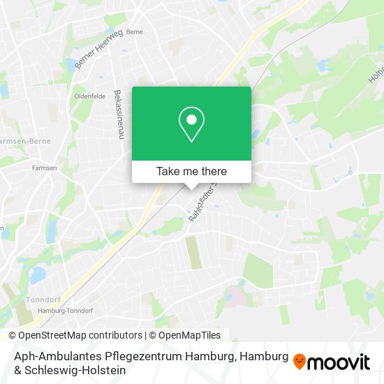 Aph-Ambulantes Pflegezentrum Hamburg map