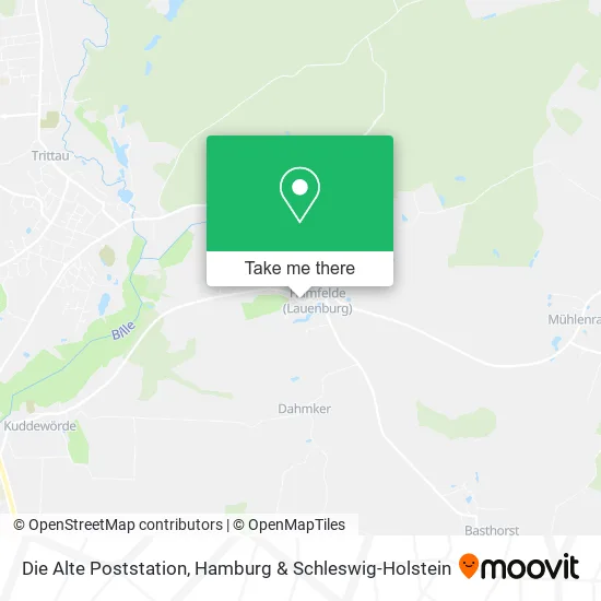Карта Die Alte Poststation