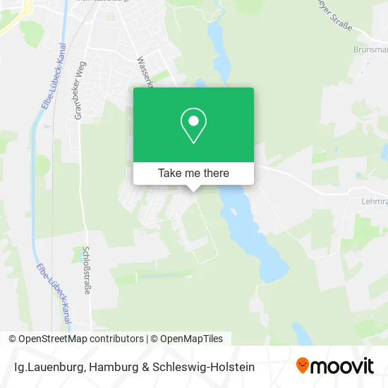 Карта Ig.Lauenburg
