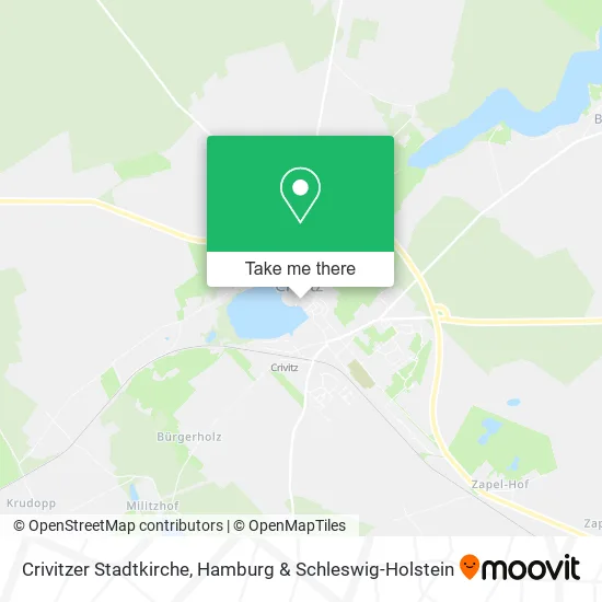 Карта Crivitzer Stadtkirche