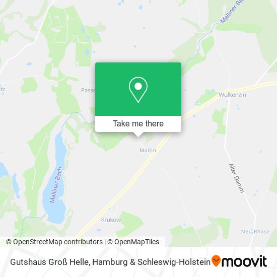 Gutshaus Groß Helle map