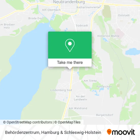 Карта Behördenzentrum