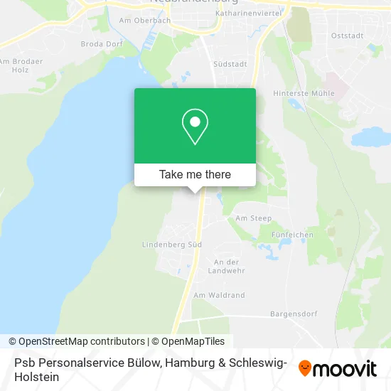 Карта Psb Personalservice Bülow