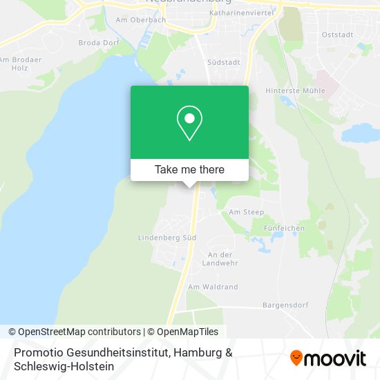 Promotio Gesundheitsinstitut map