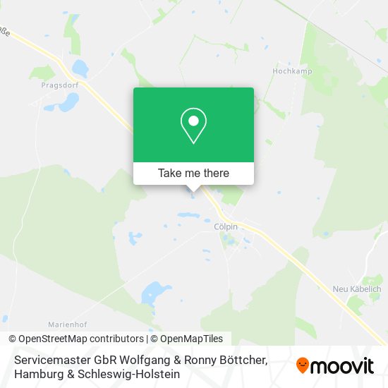 Servicemaster GbR Wolfgang & Ronny Böttcher map