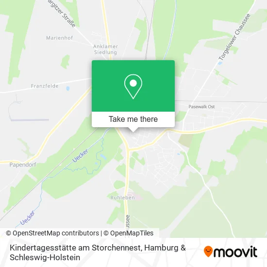 Карта Kindertagesstätte am Storchennest