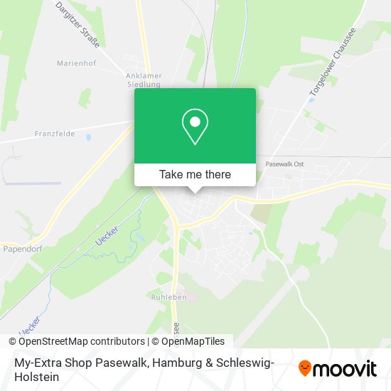 My-Extra Shop Pasewalk map