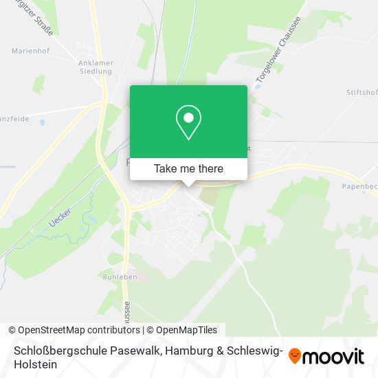 Schloßbergschule Pasewalk map