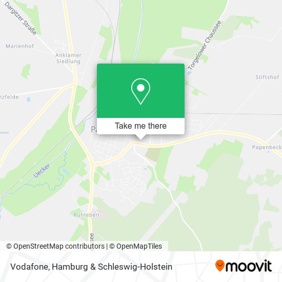 Vodafone map