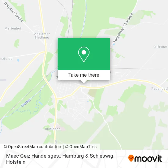 Карта Maec Geiz Handelsges.