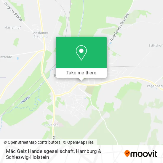 Карта Mäc Geiz Handelsgesellschaft