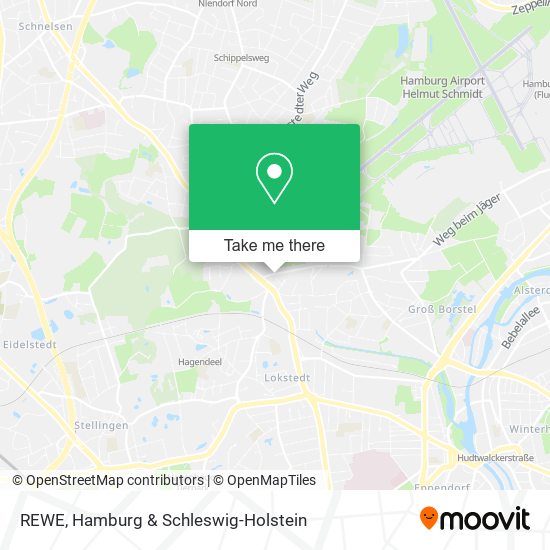 REWE map