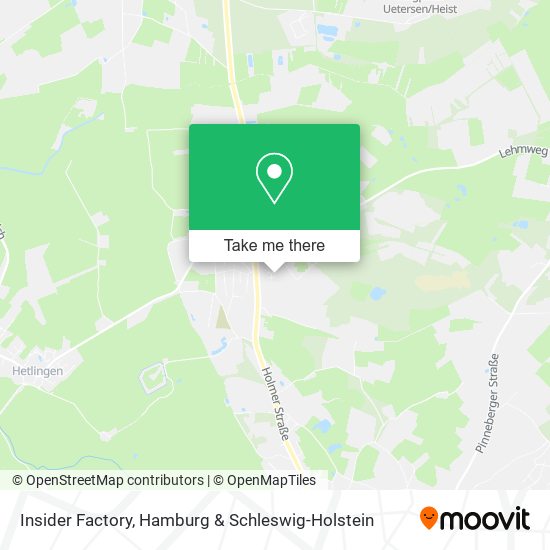 Insider Factory map