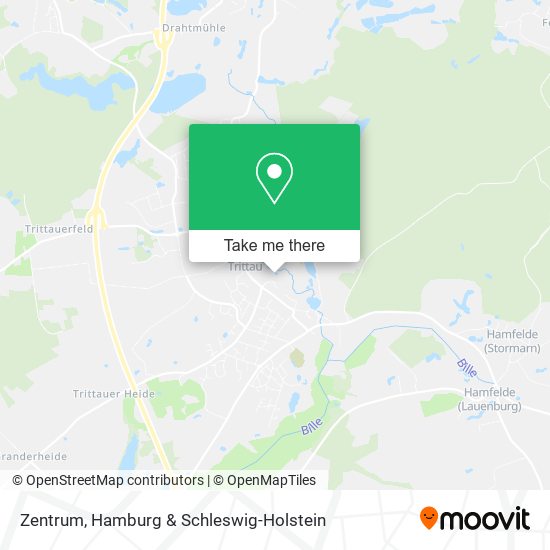 Zentrum map