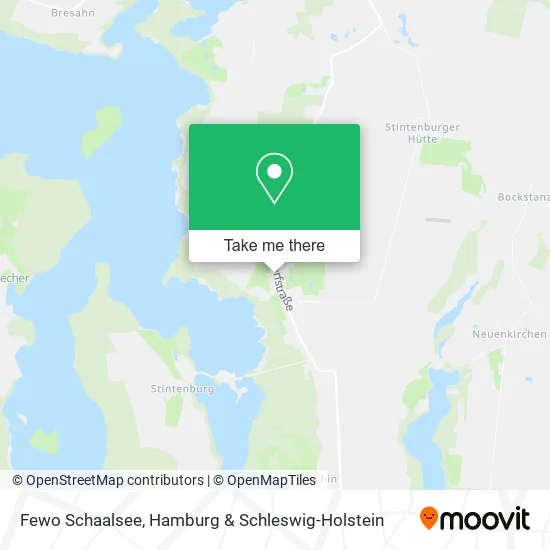 Карта Fewo Schaalsee