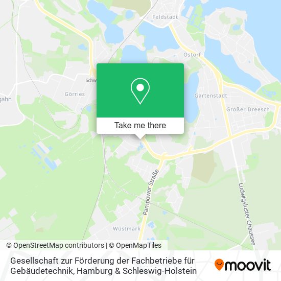 Gesellschaft zur Förderung der Fachbetriebe für Gebäudetechnik map