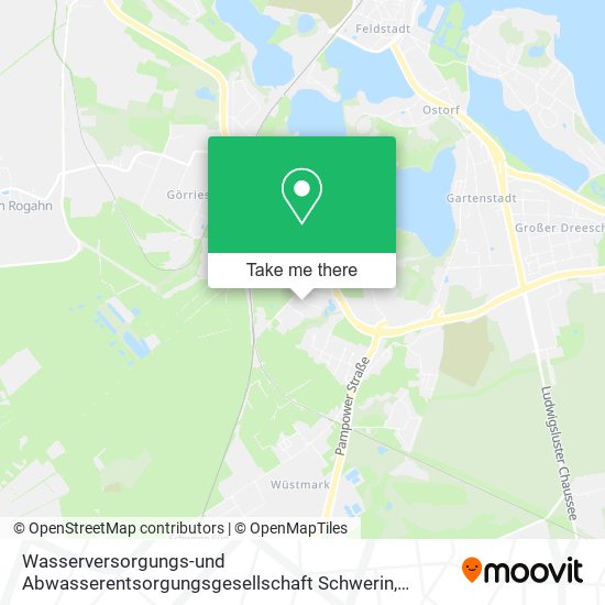 Wasserversorgungs-und Abwasserentsorgungsgesellschaft Schwerin map