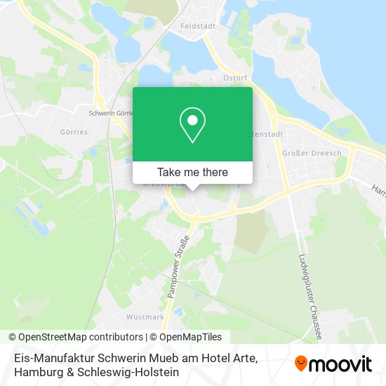 Eis-Manufaktur Schwerin Mueb am Hotel Arte map