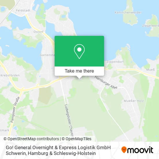 Карта Go! General Overnight & Express Logistik GmbH Schwerin