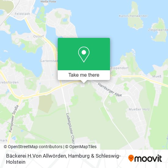 Bäckerei H.Von Allwörden map