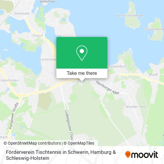 Förderverein Tischtennis in Schwerin map