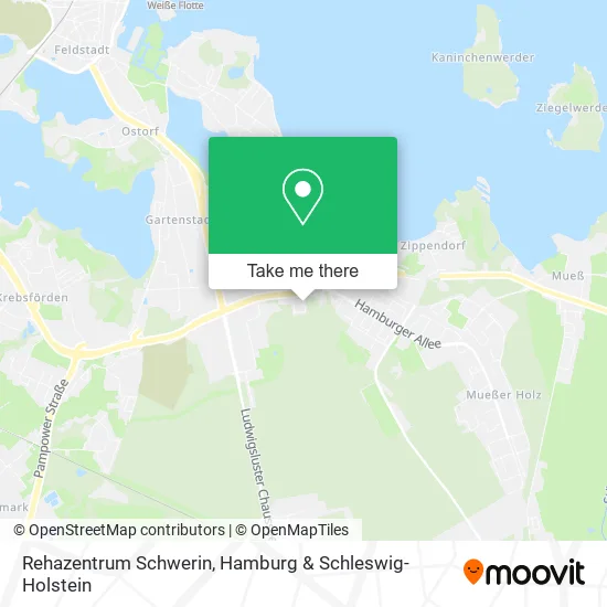 Карта Rehazentrum Schwerin